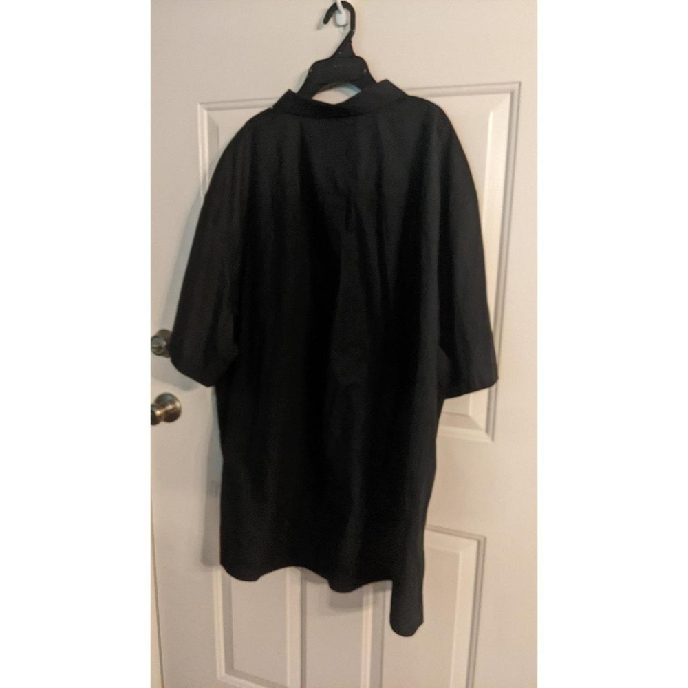 HB Black Button Down Shirt 3XL - Picture 2 of 5